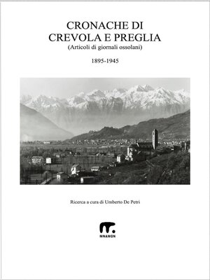 cover image of Cronache di Crevola e Preglia